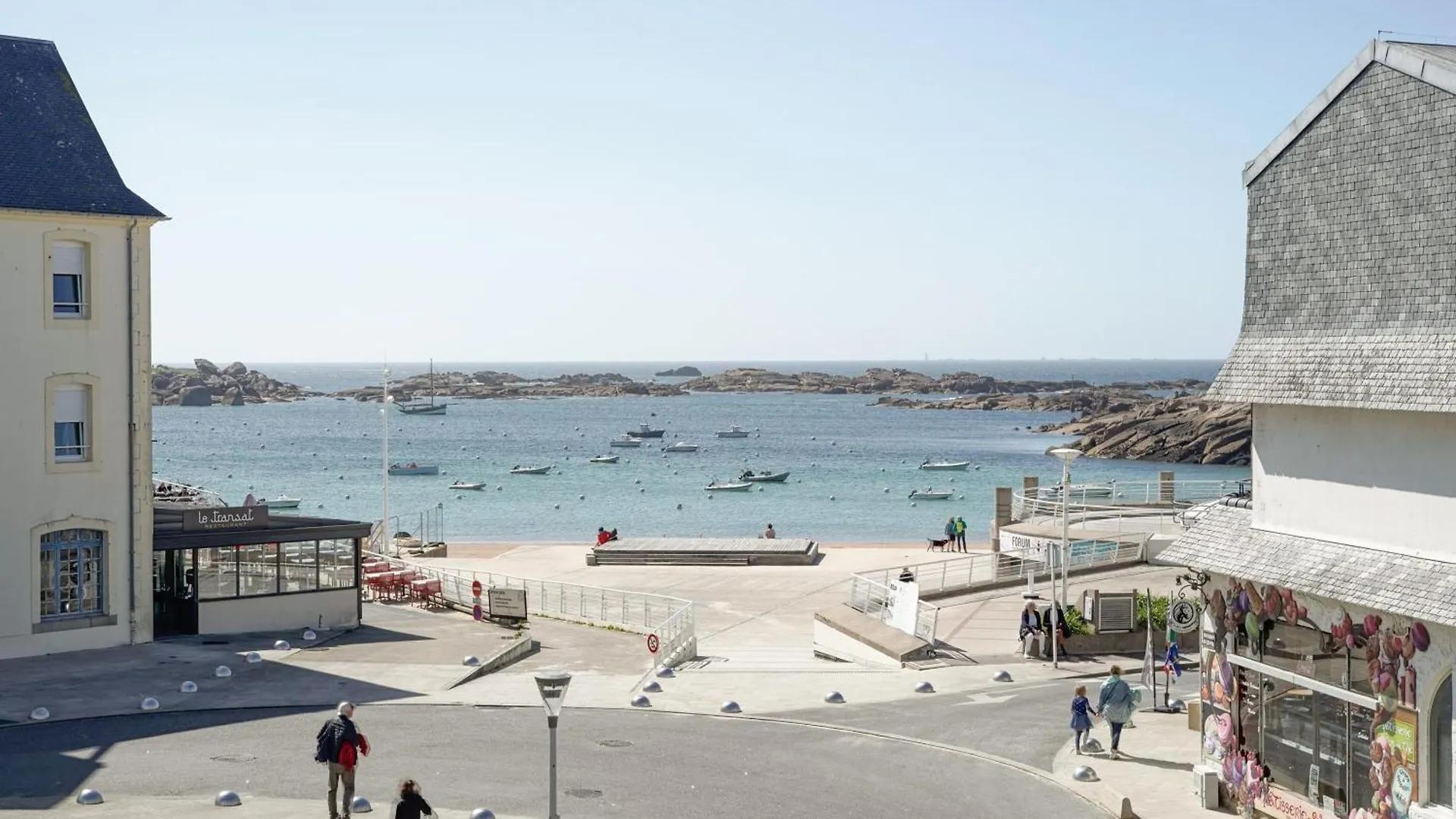 Le 123 Armoric - Balcon Vue Mer - 50M De La Plage - Confort Et Moderne - 70M2 트레가스텔 아파트
